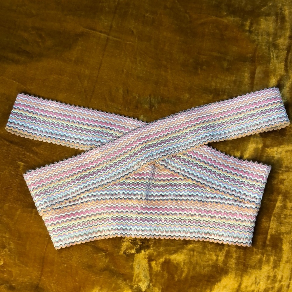 Altar’D State Never Worn - Off Shoulder Bikini Top